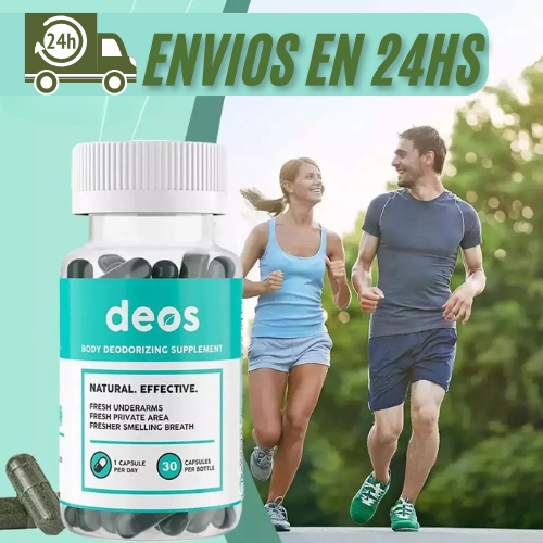Una cápsula y hueles bien todo el día con DEOS